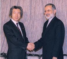 Kharrazi tells Koizumi rebuilding Afghanistan will help Iran